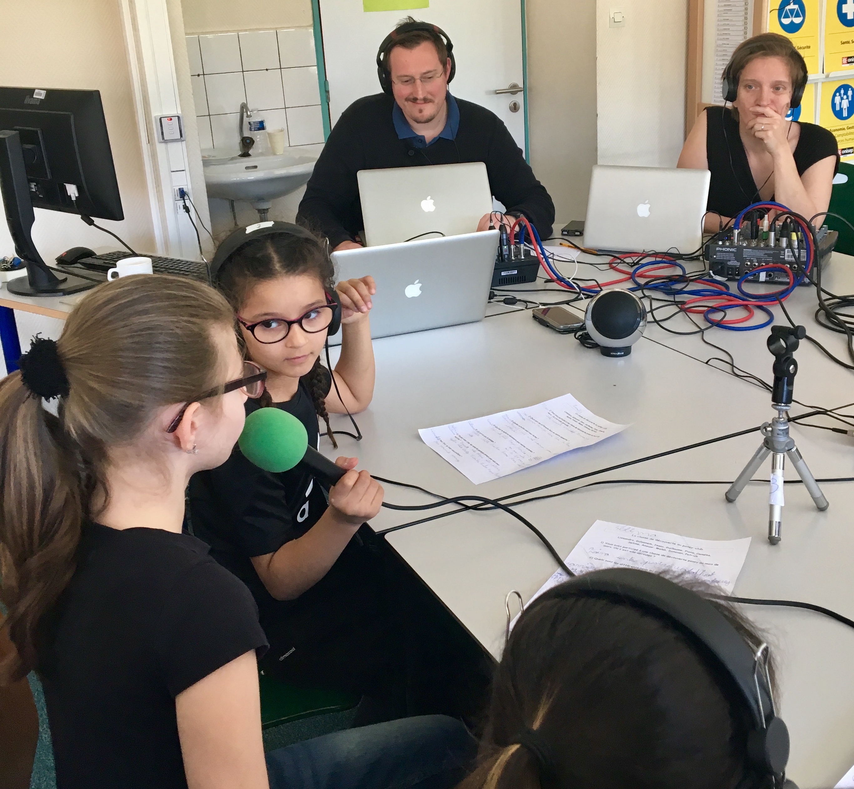 Atelier Radio Au Coll Ge Pour Les Ce De La Salle Ecole Leclerc